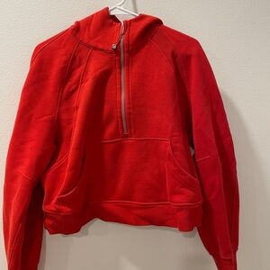 lululemon athletica Red hoodie